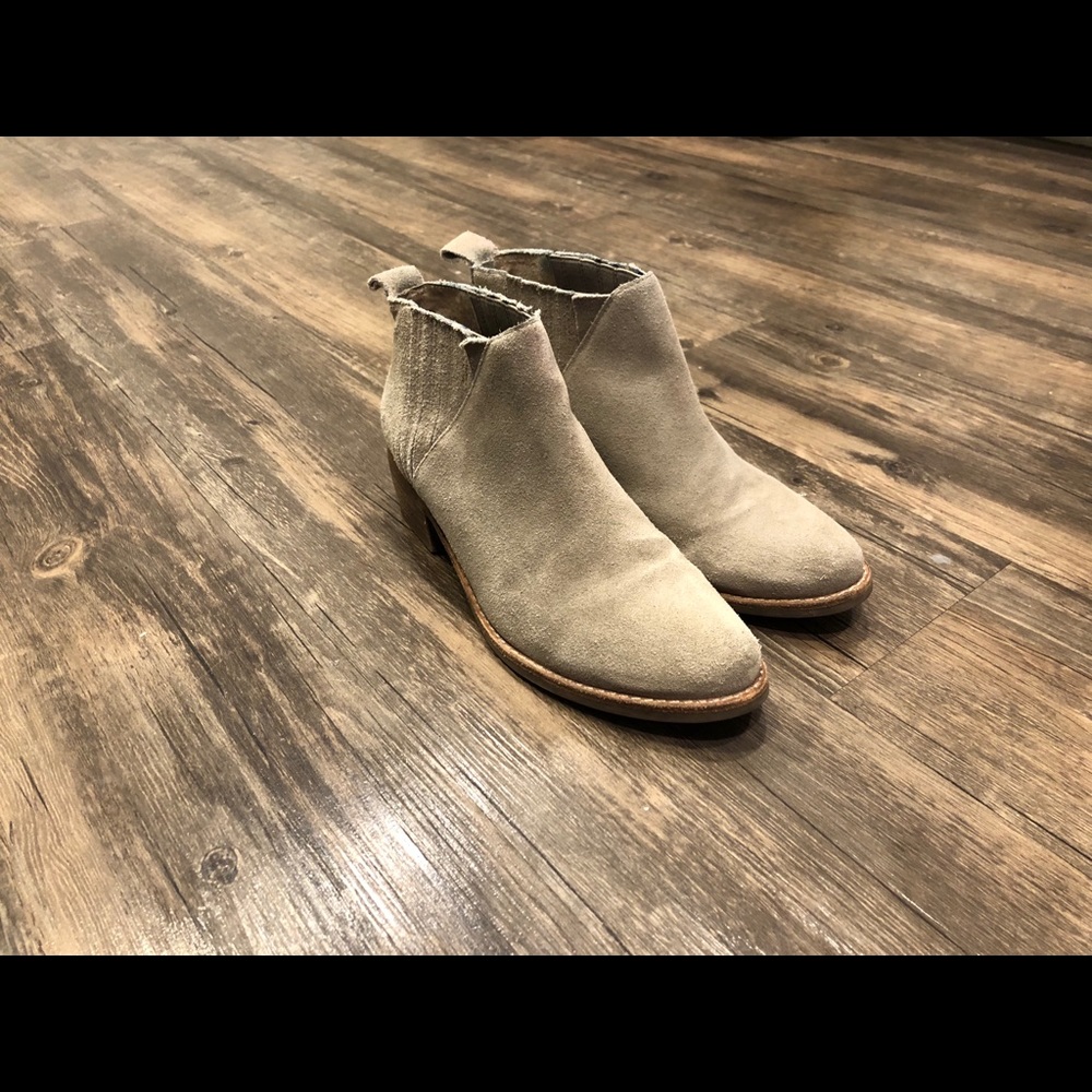 Suede booties